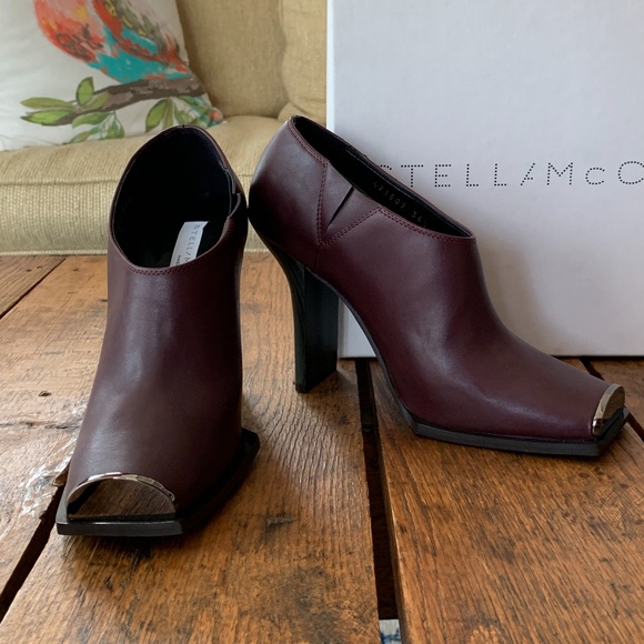 Stella McCartney Plum Burgundy Pumps 6.5 NIB! - Picture 15 of 16